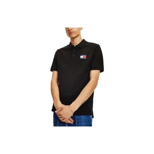 Tommy Hilfiger Polo Shirts Men Black