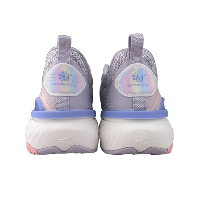 361° Low Top Running Shoes Women's Light Paste Purple-3