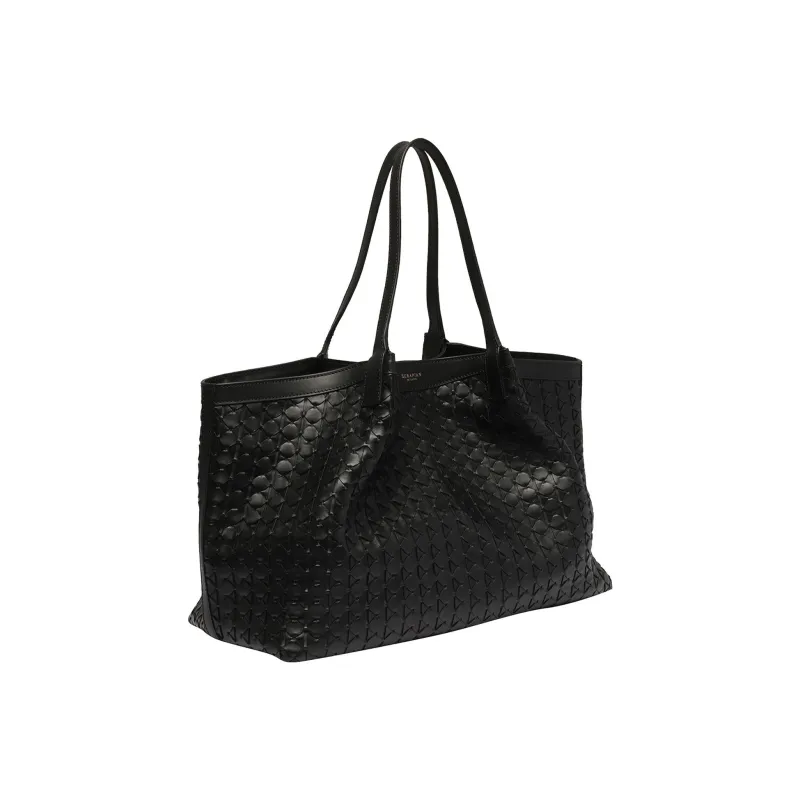 Serapian Secret Logo Printed Tote Bag-2