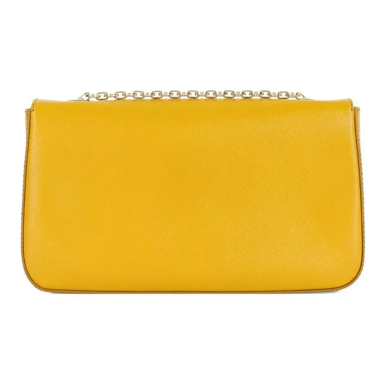 FERRAGAMO Leather Shoulder Bag Crossbody Bag Women's Yellow-2