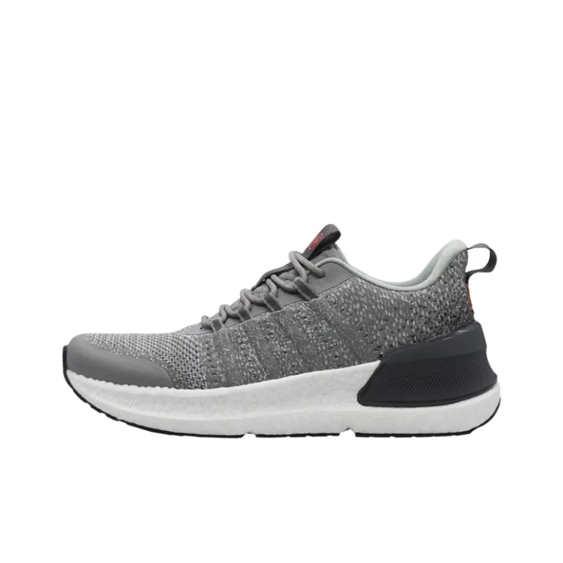 FREE TIE Low Top Running Shoes Men's Gray-1