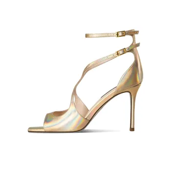 MISS SILVER Stylish Sandals 8.5cm Women's