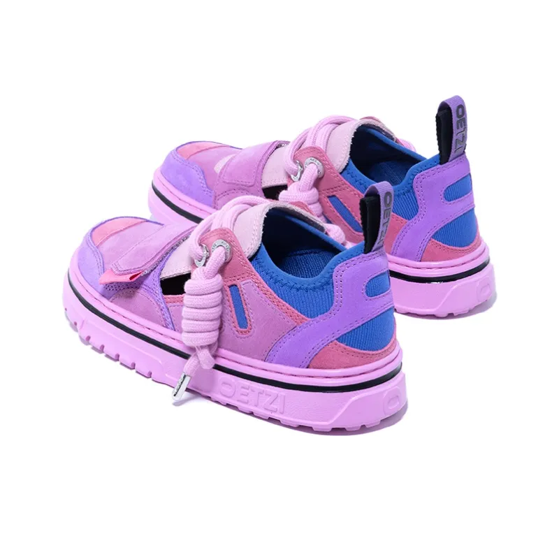 OETZI Stylish Skateboarding Shoes Women's Purple-2