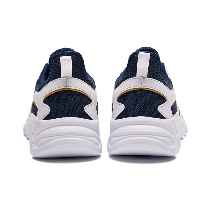 361° Low Top Running Shoes Men's Oil Ink Blue-3