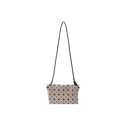 ISSEY MIYAKE Prism Polyvinyl Chloride Resin Shoulder Bag, Crossbody Bag Unisex Taupe