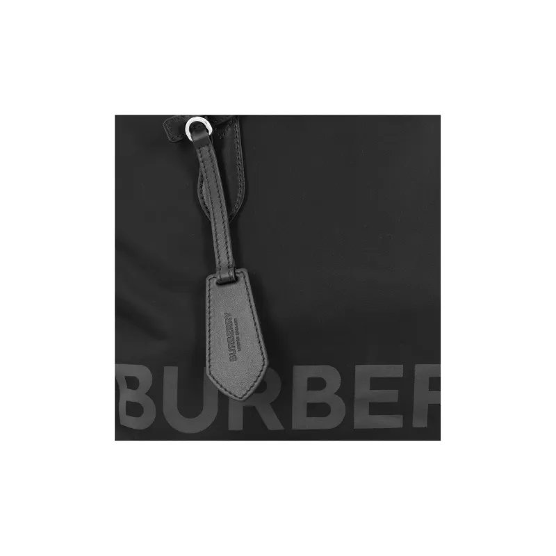 Burberry Nylon Tote Bag, Shopping Bag, Shoulder Bag, Handbag Tubas Women's Pure Black-4