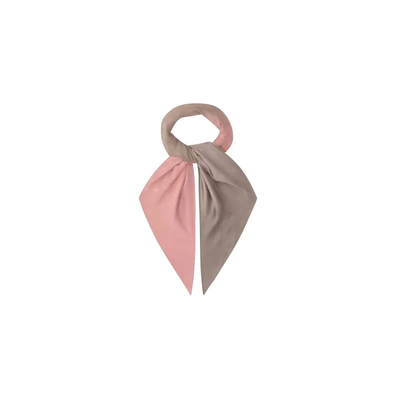 LOUIS VUITTON Croisette Silk Scarves Women's Pink-1