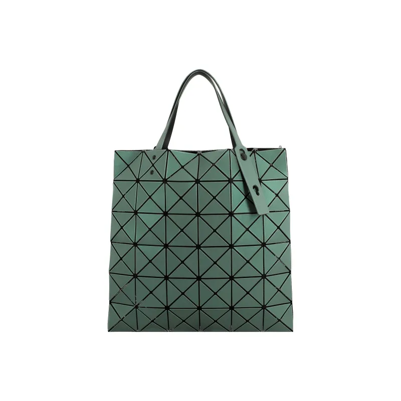 ISSEY MIYAKE Vinyl Chloride Resin Tote Bag Shopping Bag Computer One Shoulder Handbag Regular Unisex Green-0