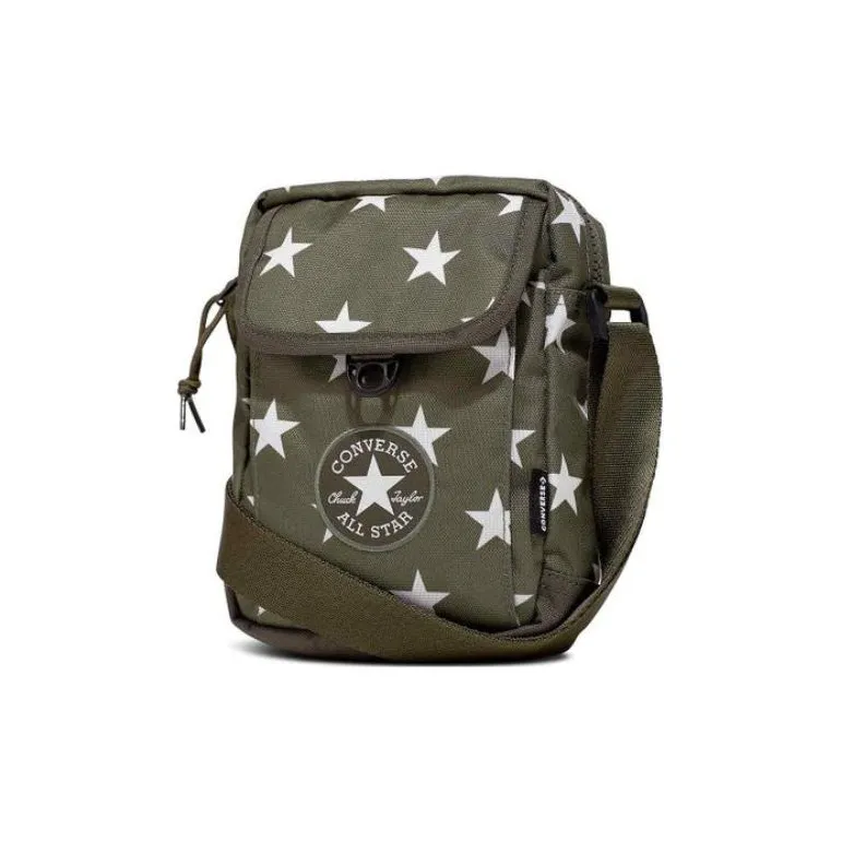 Converse Converse Crossbody Canvas One Shoulder Canvas Bag Crossbody Bags Regular Unisex Green-4