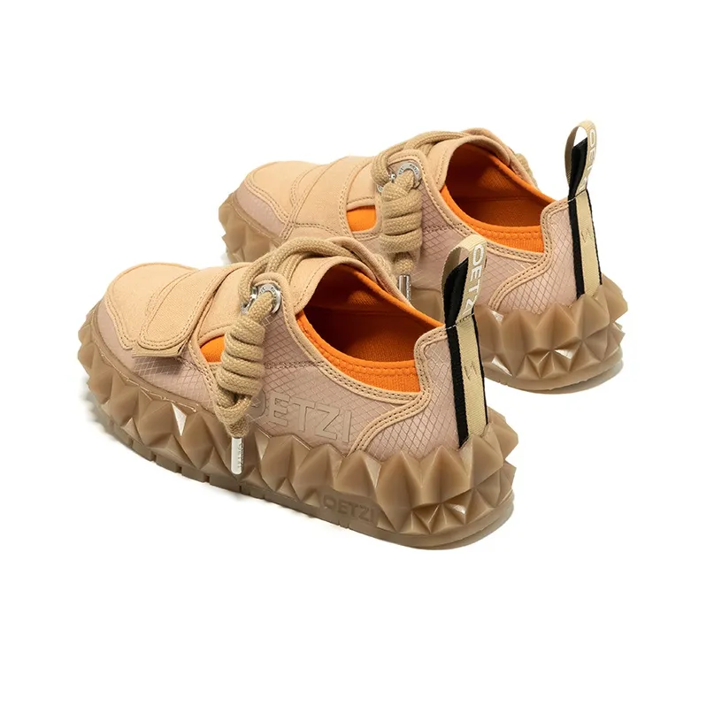OETZI Stylish Skateboarding Shoes Unisex Camel-2