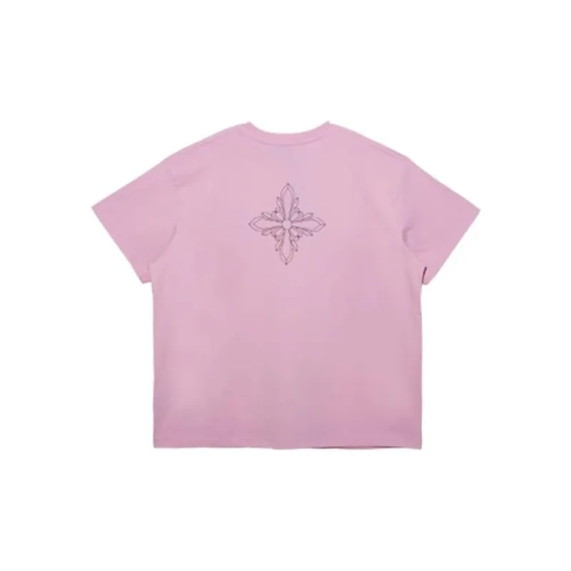 New Era T Shirts Women's Pink-1