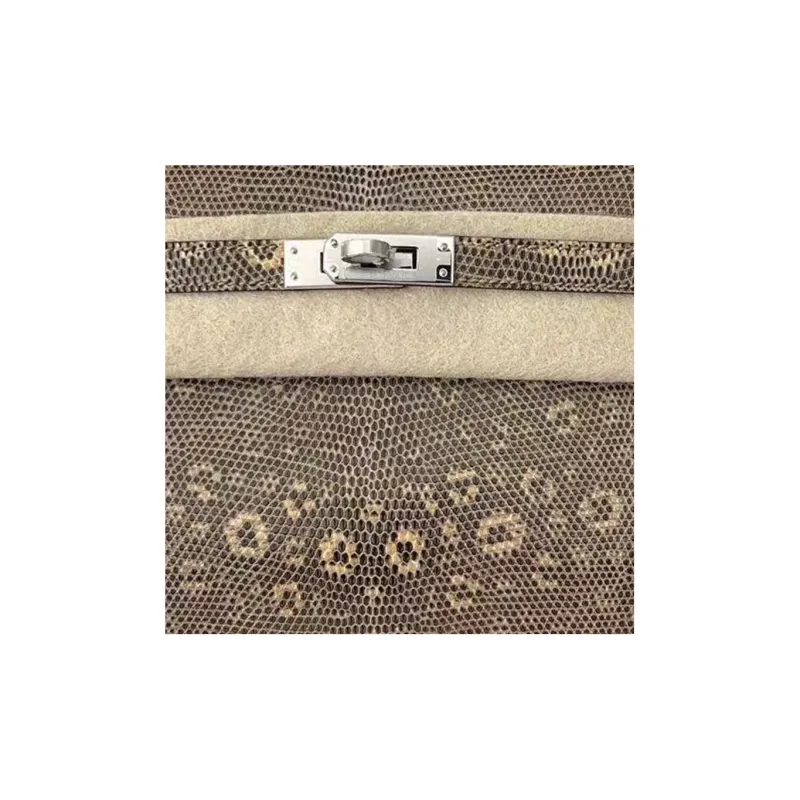 HERMES Kelly Danse Lizard Skin Crossbody Bag, Shoulder Bag Women's-5