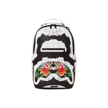 SPRAYGROUND PVC Travel Bags Backpack Large Size Unisex Raw White