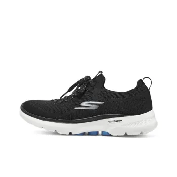 Skechers Go Walk 6 'Black Light Blue' Women's