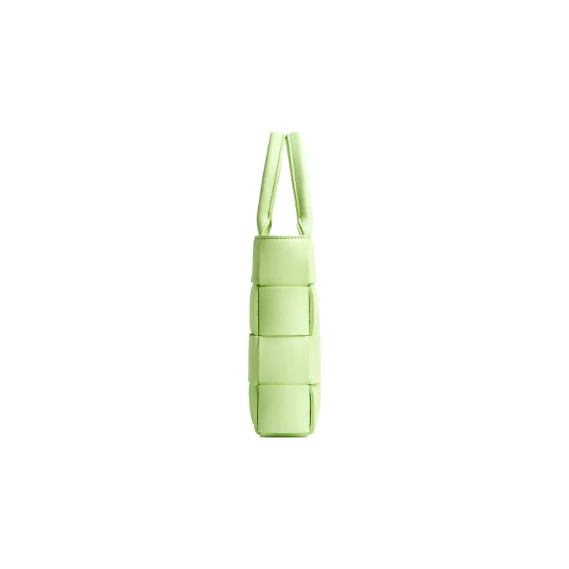 Bottega Veneta CASSETTE Sheepskin Tote Bag, Shopping Bag, Handbag Mini Women's Light Green-1