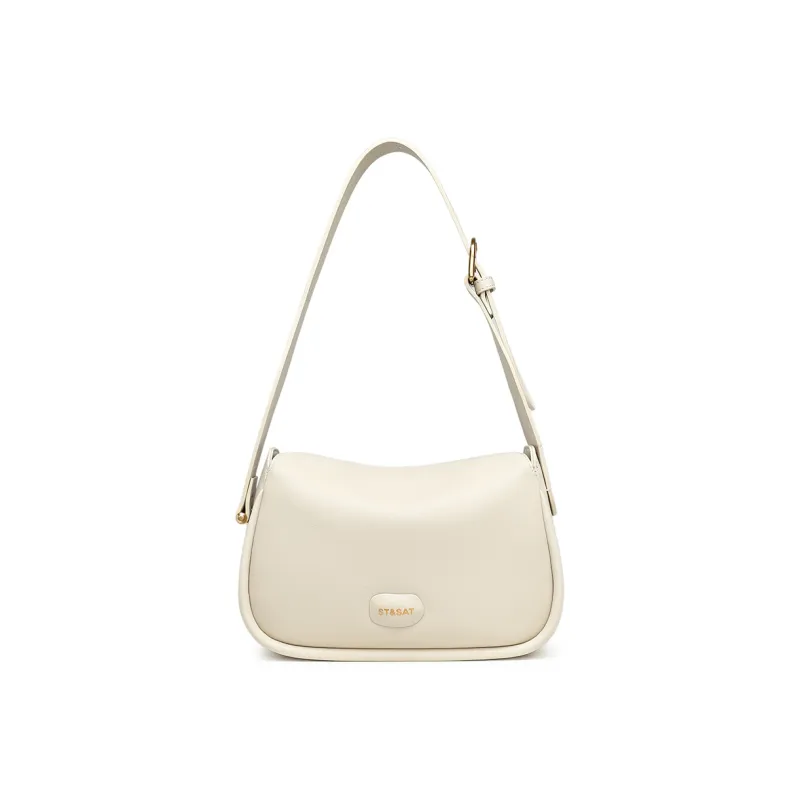 ST&SAT Cow Leather Small Square Shoulder Bag Crossbody Bag Women's Multicolor-0
