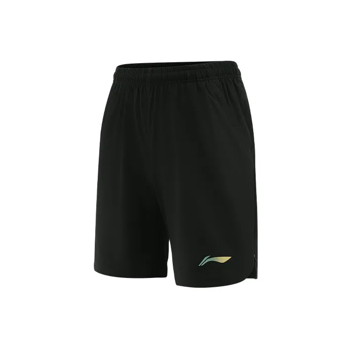 LiNing Badminton Series Sports Shorts Men's Black-2