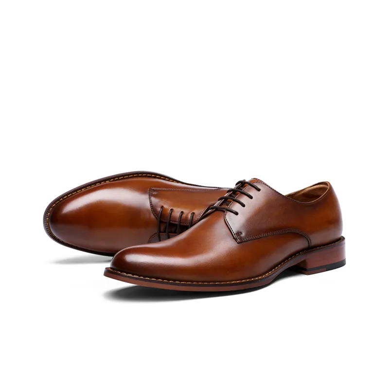 Desai Desai Dress Shoes Men's Brown-1