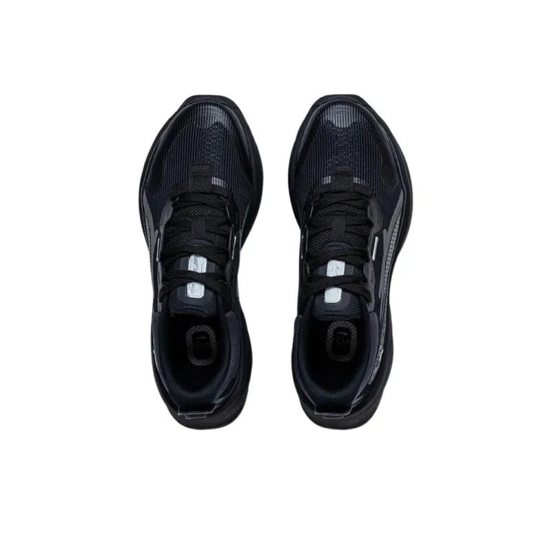 LiNing Soft Anti Slip Wear Resistant Low Top Casual Shoes Women's Black-3