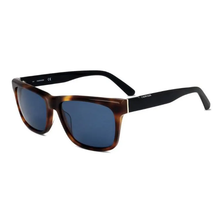 CK/Calvin Klein Acetate Square Sunglasses Men's Tortoiseshell-0