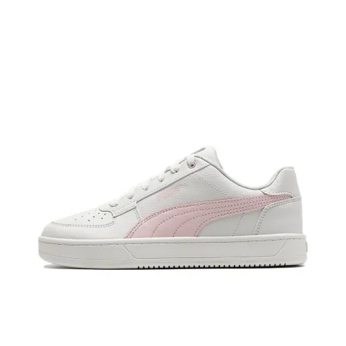 PUMA Caven Series Skateboard Shoes Unisex Low-Top White/Pink