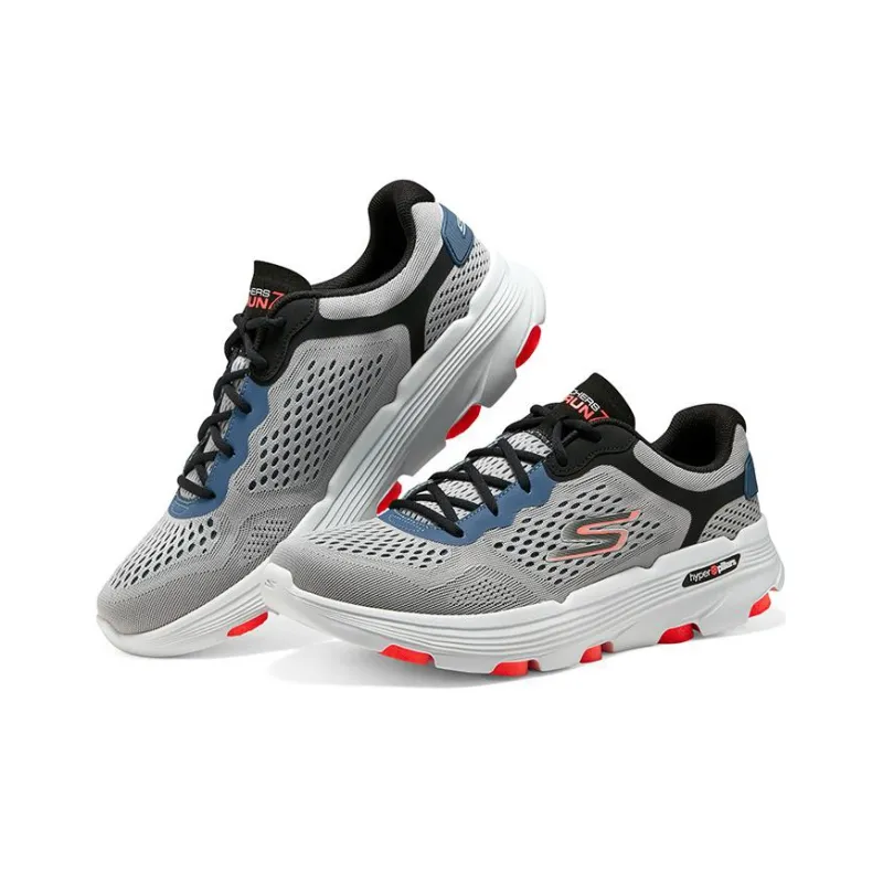 Skechers Go Run 7.0 'Grey Black White'-2