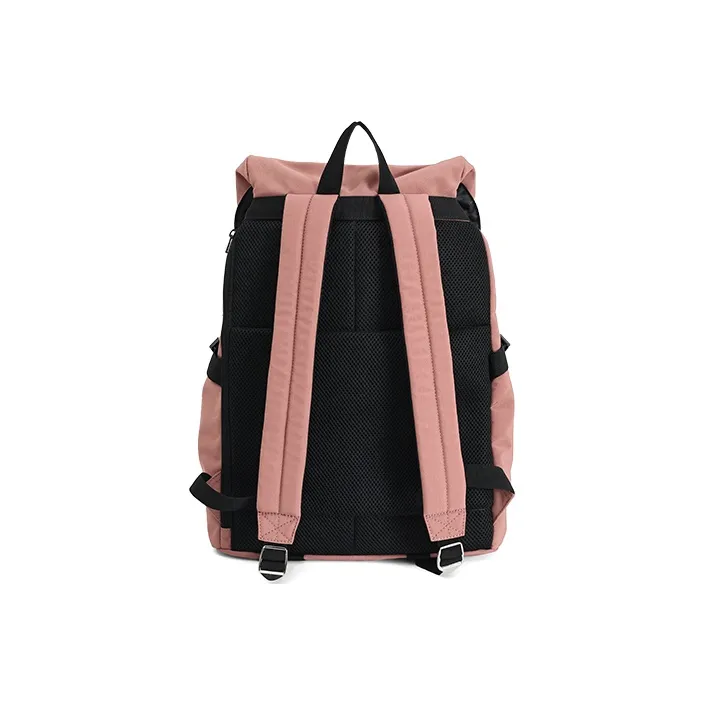 MYEDITION 19L Drawstring Bag Backpack Outdoor Bag Nylon Pastel Pink Unisex-2