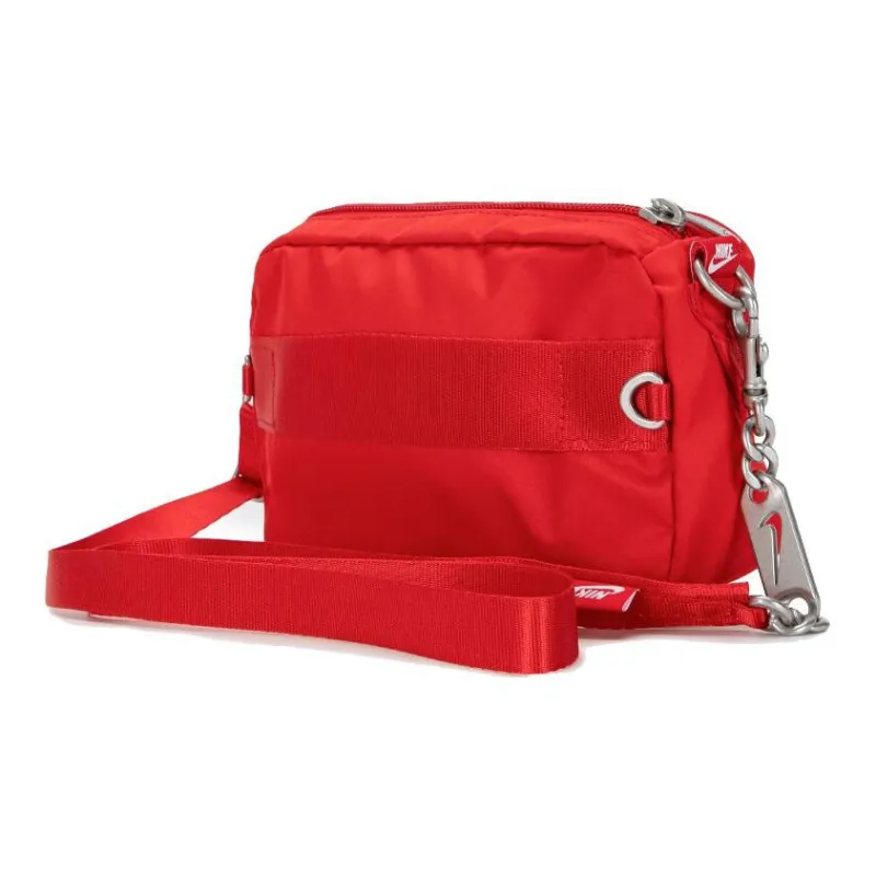 Nike Fabric Shoulder Bag Unisex Red-2