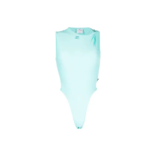 COURREGES Bodysuits Women's Light Blue