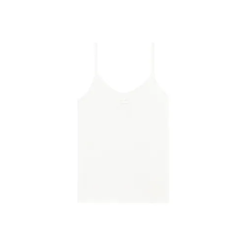 COURREGES Tank Tops Women's White