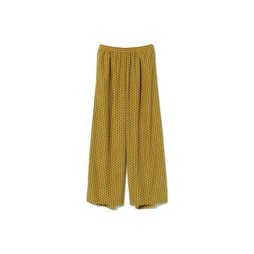 Beams Casual Pants Women's Mustard