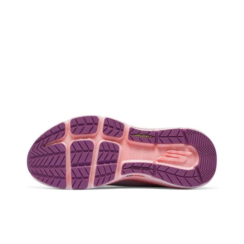 Skechers Go Run Max Road 6 'White Pink' Women's-3