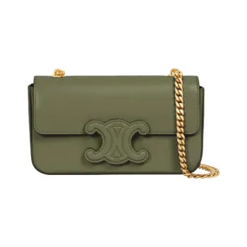 CELINE Triomphe Calfskin Portable Crossbody Bag Shoulder Bag Women's Jasper