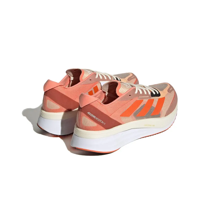 Adidas Adizero Boston 11 'Halo Blush Semi Impact Orange Clay Strata'-3