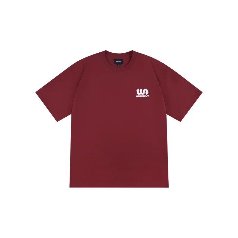 WORKSOUT Drop Shoulder Sleeve T Shirt Unisex-12