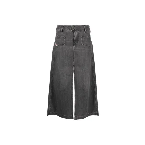 DIESEL High-waisted Denim Skirt