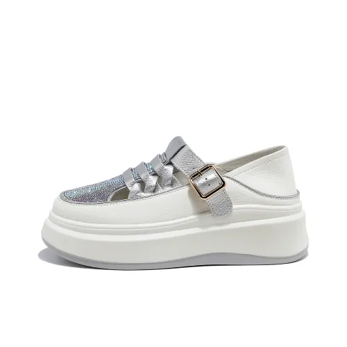 BAIJIHONG Casual Shoes Women's Low-Top