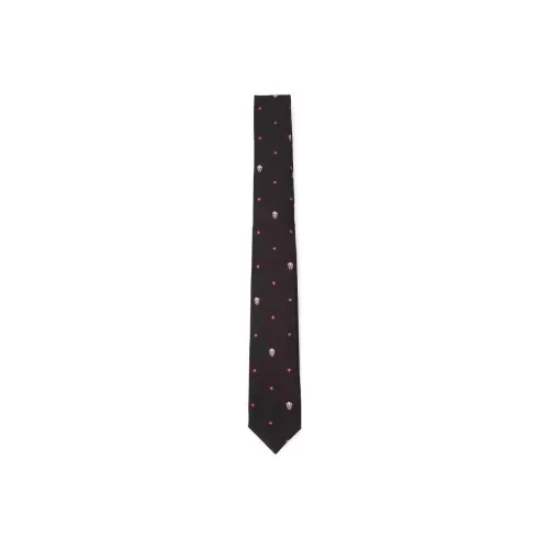 Alexander McQueen Ties Men Black