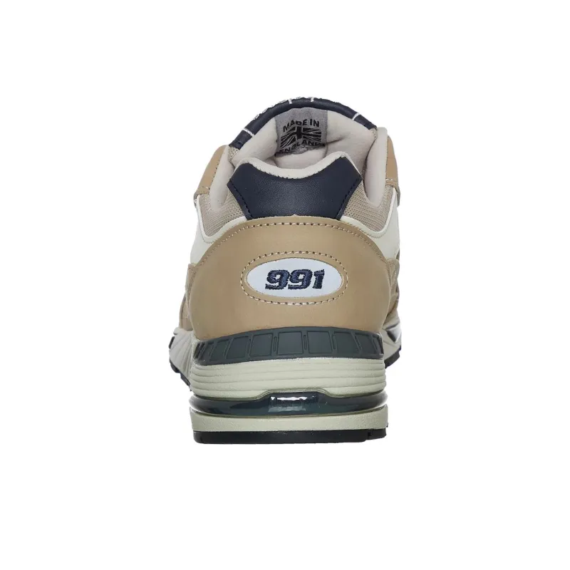 New Balance 991v1 MiUK Elm Brown Rice-4