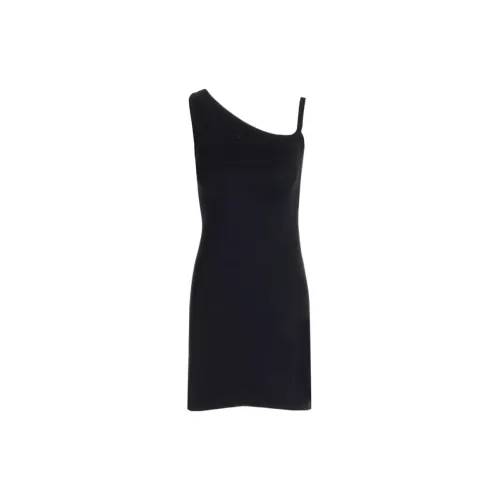 COURREGES Sleeveless Dresses Women's Black