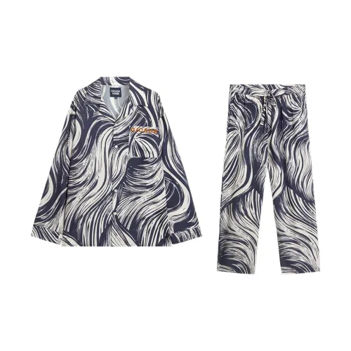 CICADAHOME Pajama Set For Fall And Winter Men's