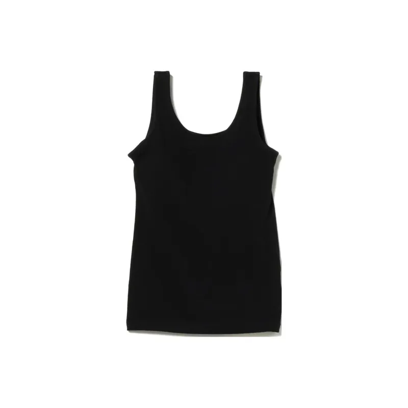 Beams Tank Tops Women's Black-1