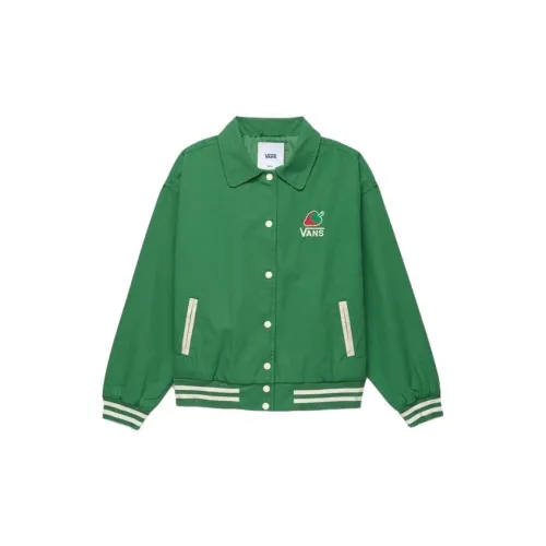 Vans Anaheim Sidewall Cropped Coats Women's Green