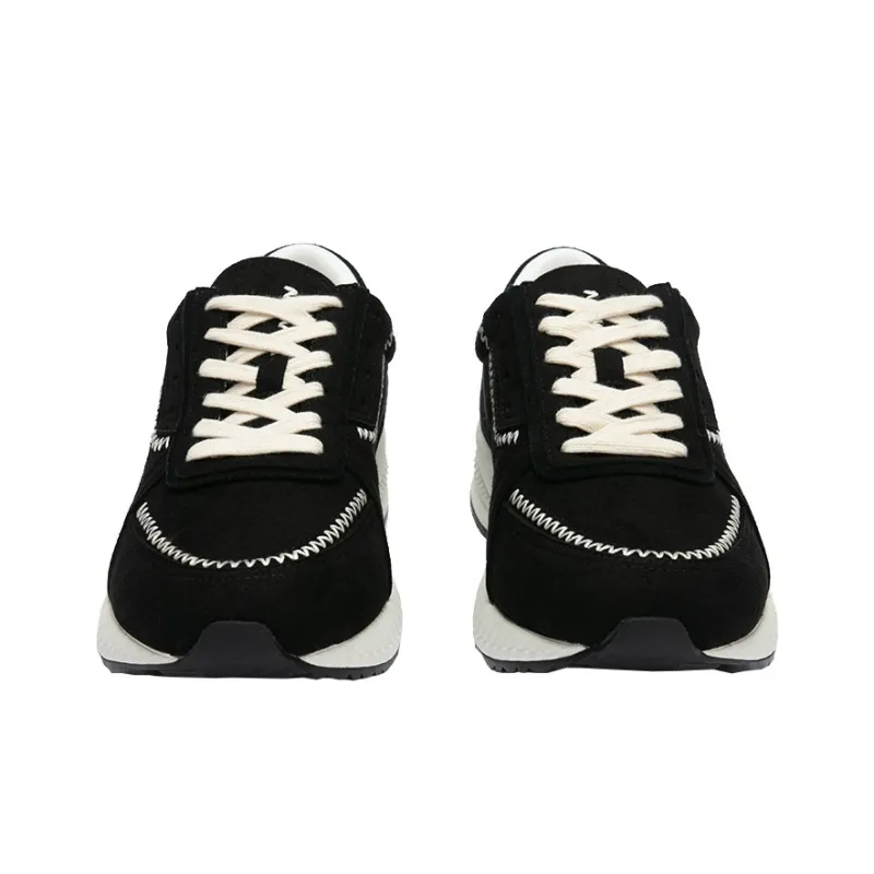 DAVID NAMAN Low Top Casual Shoes Men's Black-5