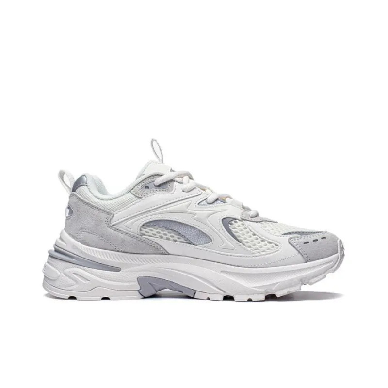 LiNing Aurora 2K Slip Resistant Low Top Casual Shoes Women's Gray-1