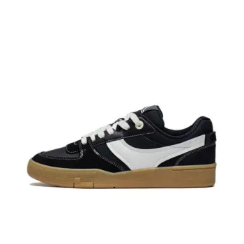LiNing Zhengrong 92S Slip Resistant Cushioning Low Top Skateboard Shoes Men's Black