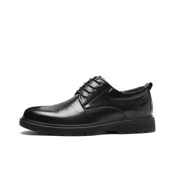 HLA Dress Shoes Men Low Top Black