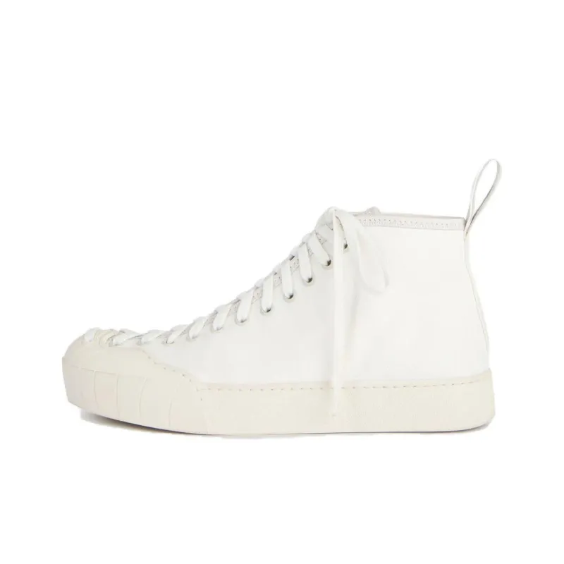 Sunnei High-Top Skateboard Shoes Unisex White-0