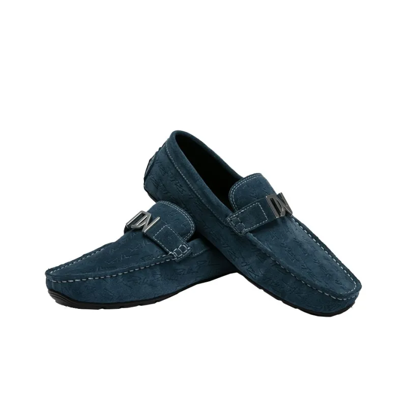DAVID NAMAN Low Top Casual Shoes Men's Blue-3