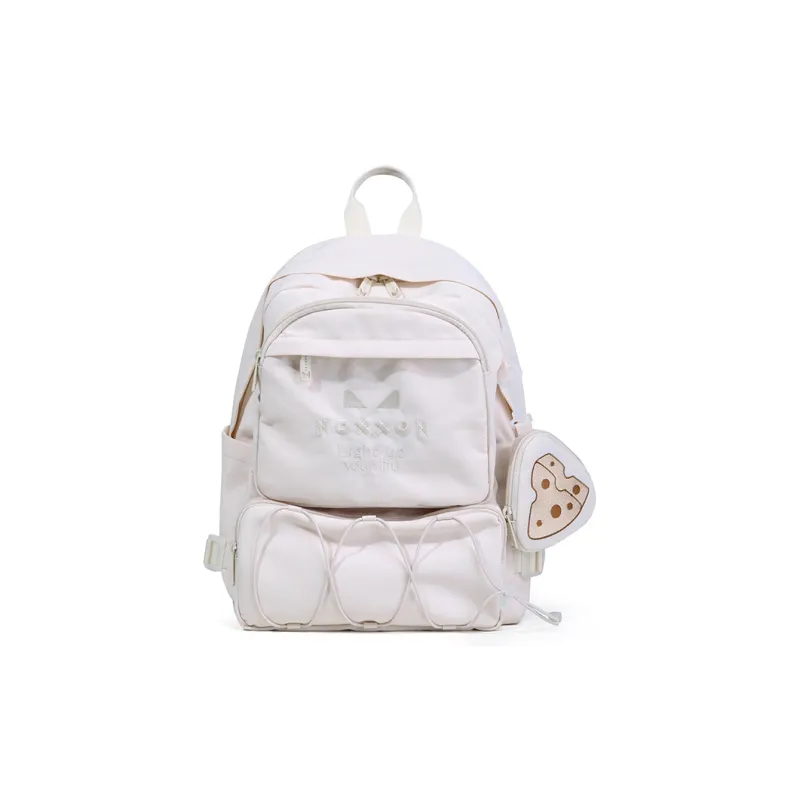 NOXXON Nylon Backpack Regular Women's Sunshine Yellow/Ecru-0